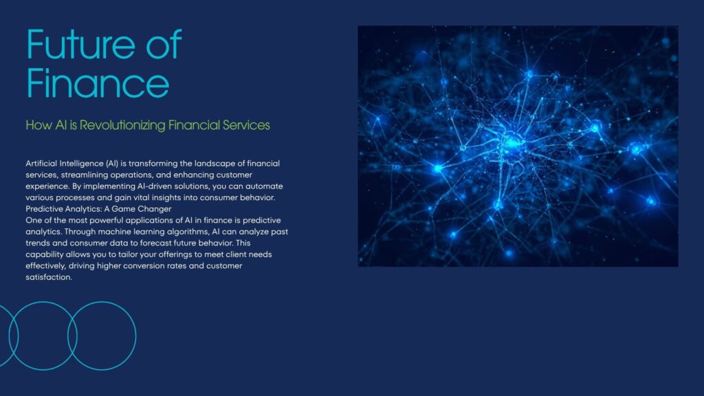 The Future of finance