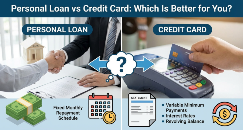 Personal Loan vs Credit Card