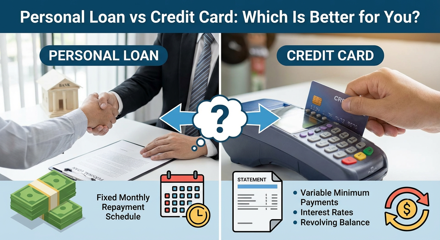 Personal Loan vs Credit Card